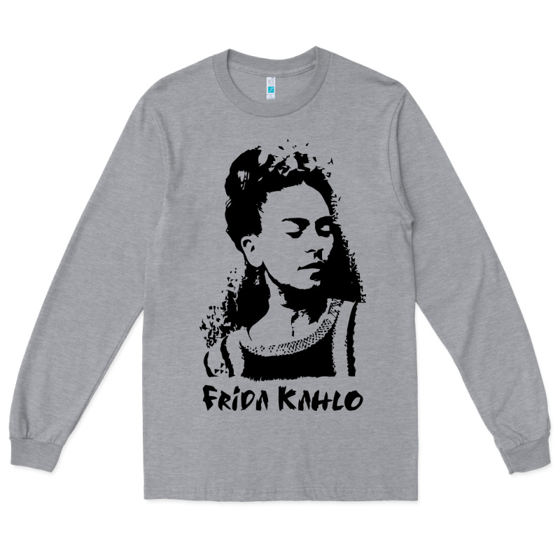 Frida Kahlo Long Sleeve Tee by DesigneFamous | Teevron