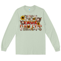 Matcha Busy Raising Ballers Long Sleeve Tee - CowhideDigitalArt