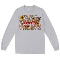 Moon Dust Busy Raising Ballers Long Sleeve Tee - CowhideDigitalArt