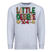 Heather Grey little debbie slut christmas tree cake Premium Sweatshirt - Jasminsmagicworld