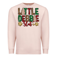 Pale Pink little debbie slut christmas tree cake Premium Sweatshirt - Jasminsmagicworld