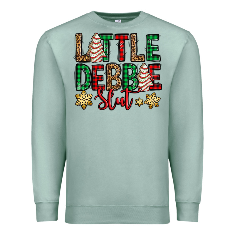 Little Debbie Slut Christmas Tree Cake Premium Sweatshirt by Jasminsmagicworld | Teevron