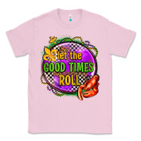 Bubblegum Pink let the good times roll olivia Classic Tee - OliviaCreatesArt