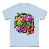 Dusty Blue let the good times roll olivia Classic Tee - OliviaCreatesArt
