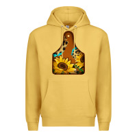 Antique Gold cowtag Premium Hoodie - Jasminsmagicworld