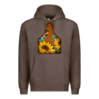Coffee cowtag Premium Hoodie - Jasminsmagicworld