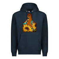 Navy cowtag Premium Hoodie - Jasminsmagicworld