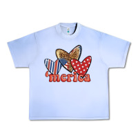 Grape Ice merica 4th of july hearts Urban Heavy Tee - BundleAndBundleShop