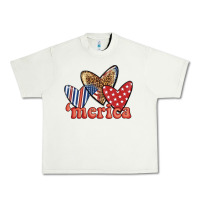 Pistachio merica 4th of july hearts Urban Heavy Tee - BundleAndBundleShop