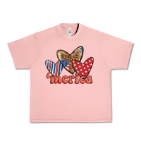 Salmon merica 4th of july hearts Urban Heavy Tee - BundleAndBundleShop