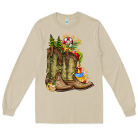 Christmas Boots Long Sleeve Tee | Teevron