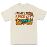Bone Pumpkin Spice Junkie Premium Tee - FaDigitalArtStudio