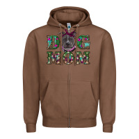 Chestnut Christmas dog mom pitbull Zipper Hoodie - RanaPortraitStore