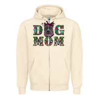 Sandshell Christmas dog mom pitbull Zipper Hoodie - RanaPortraitStore