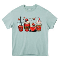 Arona ladybug coffee cups Heavy Core Tee - OliviaCreatesArt