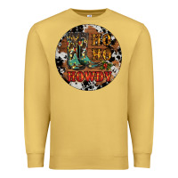 Christmas Cowboy Boots Premium Sweatshirt | Teevron