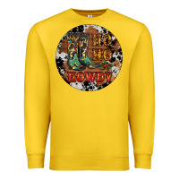 Lemon Christmas Cowboy Boots Premium Sweatshirt - RanaPortraitStore