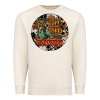 Sandshell Christmas Cowboy Boots Premium Sweatshirt - RanaPortraitStore