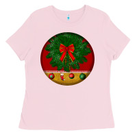 Bubblegum Pink christmas Ladies Tee - BundleAndBundleShop