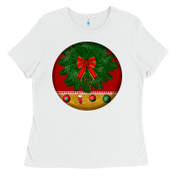 White christmas Ladies Tee - BundleAndBundleShop