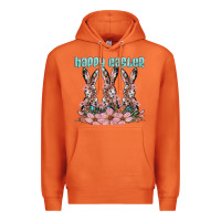 Carrot happy easter bunny Premium Hoodie - Artiststas