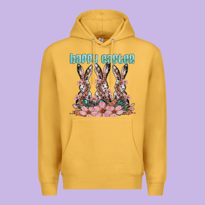Happy Easter Bunny Premium Hoodie Designed By Artiststas