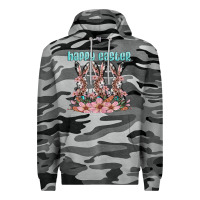 Slate Camo happy easter bunny Premium Hoodie - Artiststas
