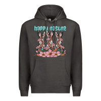 Smoke happy easter bunny Premium Hoodie - Artiststas