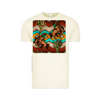 Vintage Arctic native american aztec seamless pattern 5 Vintage Tee - BundleAndBundleShop