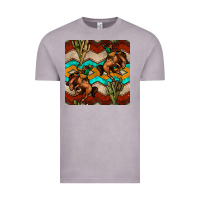 Vintage Zinc native american aztec seamless pattern 5 Vintage Tee - BundleAndBundleShop
