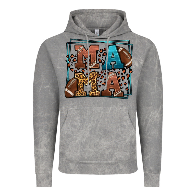 American Football Mama Mother's Day Vintage Hoodie by LillyAllenDesigns | Teevron