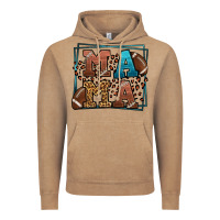 Vintage Coffee American Football Mama Mother's Day Vintage Hoodie - LillyAllenDesigns