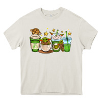 Cream fantastic movie character coffee cups Heavy Core Tee - OliviaCreatesArt