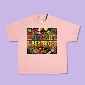 Hispanic Heritage Tumbler Urban Heavy Tee Designed By Bundleandbundleshop