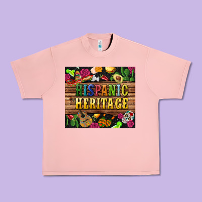 Hispanic Heritage Tumbler Urban Heavy Tee Designed By Bundleandbundleshop