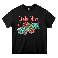 Black little miss second grade Heavy Core Tee - Jasminsmagicworld