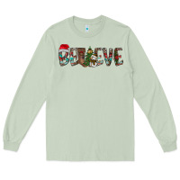 Matcha Believe Christmas Long Sleeve Tee - CowhideDigitalArt