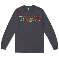 Smoke Believe Christmas Long Sleeve Tee - CowhideDigitalArt
