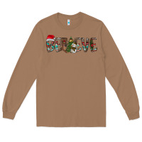 Toasted Coconut Believe Christmas Long Sleeve Tee - CowhideDigitalArt