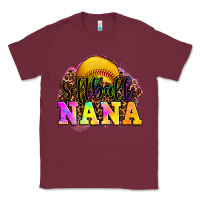 Burgundy softball nana Classic Tee - OliviaCreatesArt