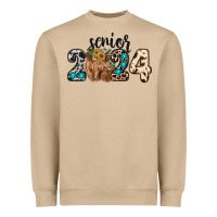 Western Senior 2024 Cow Heavyweight Sweatshirt | Teevron
