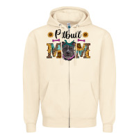 Sandshell western pitbull mom Zipper Hoodie - RanaPortraitStore