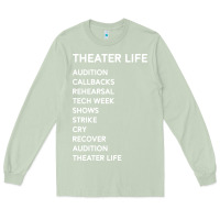Matcha theater life funny Long Sleeve Tee - DesigneFamous