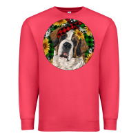 Cardinal Christmas St. Bernard Premium Sweatshirt - RanaPortraitStore