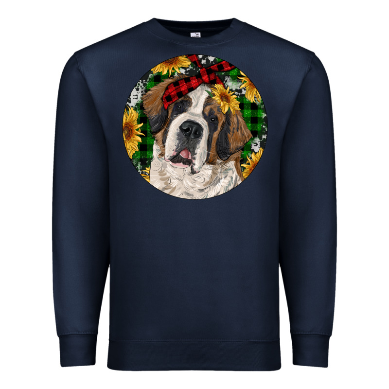 Christmas St. Bernard Premium Sweatshirt by RanaPortraitStore | Teevron