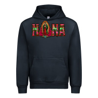 Navy nana floral aztec leopard Urban Hoodie - Jasminsmagicworld