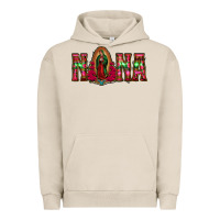 Pigment French Oak nana floral aztec leopard Urban Hoodie - Jasminsmagicworld
