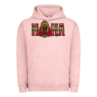 Pigment Salmon nana floral aztec leopard Urban Hoodie - Jasminsmagicworld