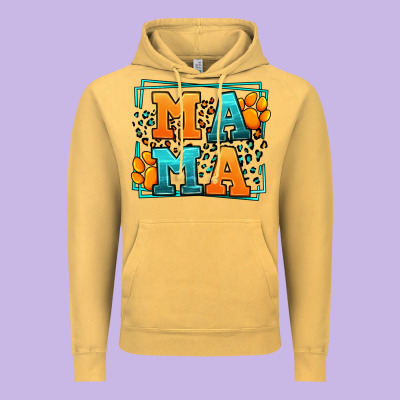 Cat Dog Mama Mother's Day Vintage Hoodie Designed By Lillyallendesigns
