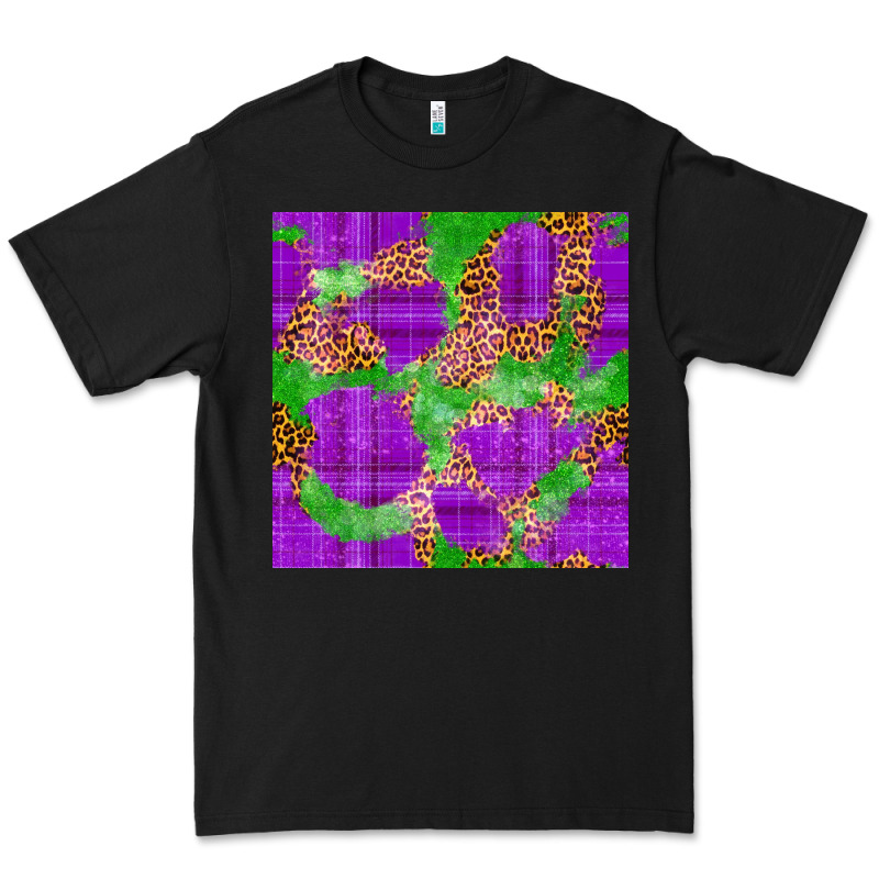 Mardi Gras Leopard Seamless Pattern Premium Tee by FaDigitalArtStudio | Teevron
